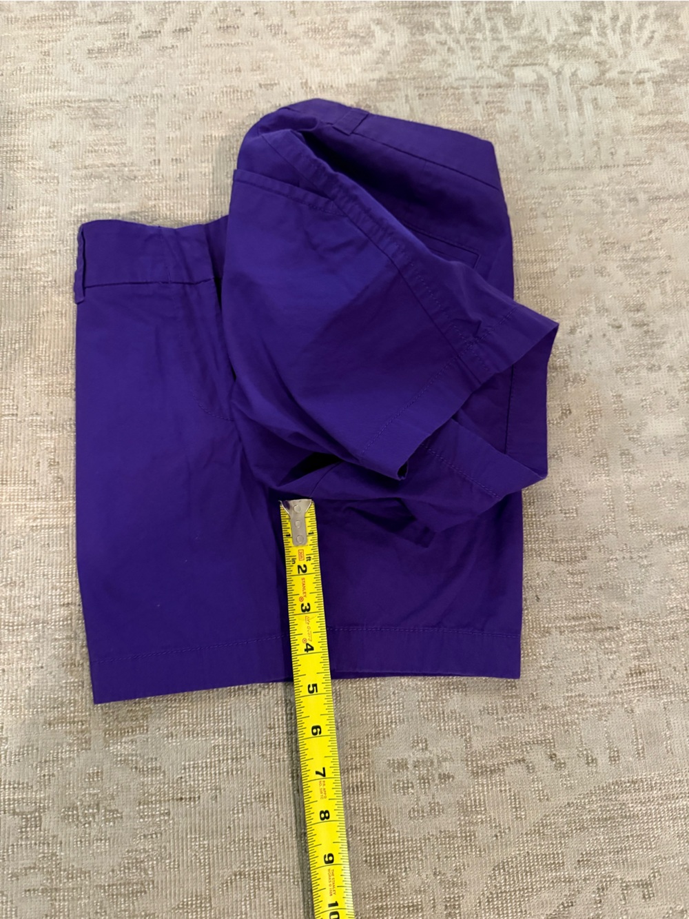 J. Crew Violet Tailored Women's Shorts - Picture 5 of 9